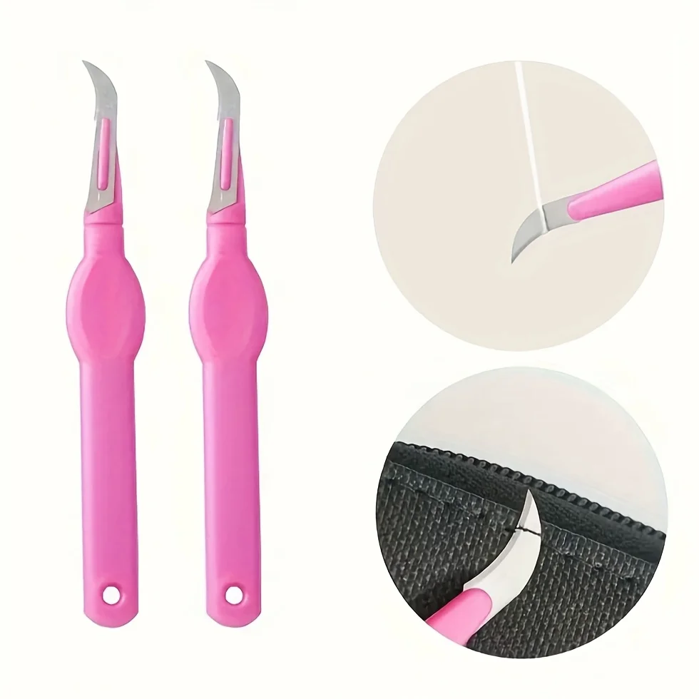 Mechanical Workshop Tools And Equipment - 2pcs Seam Ripper Handmade Plastic Handle
