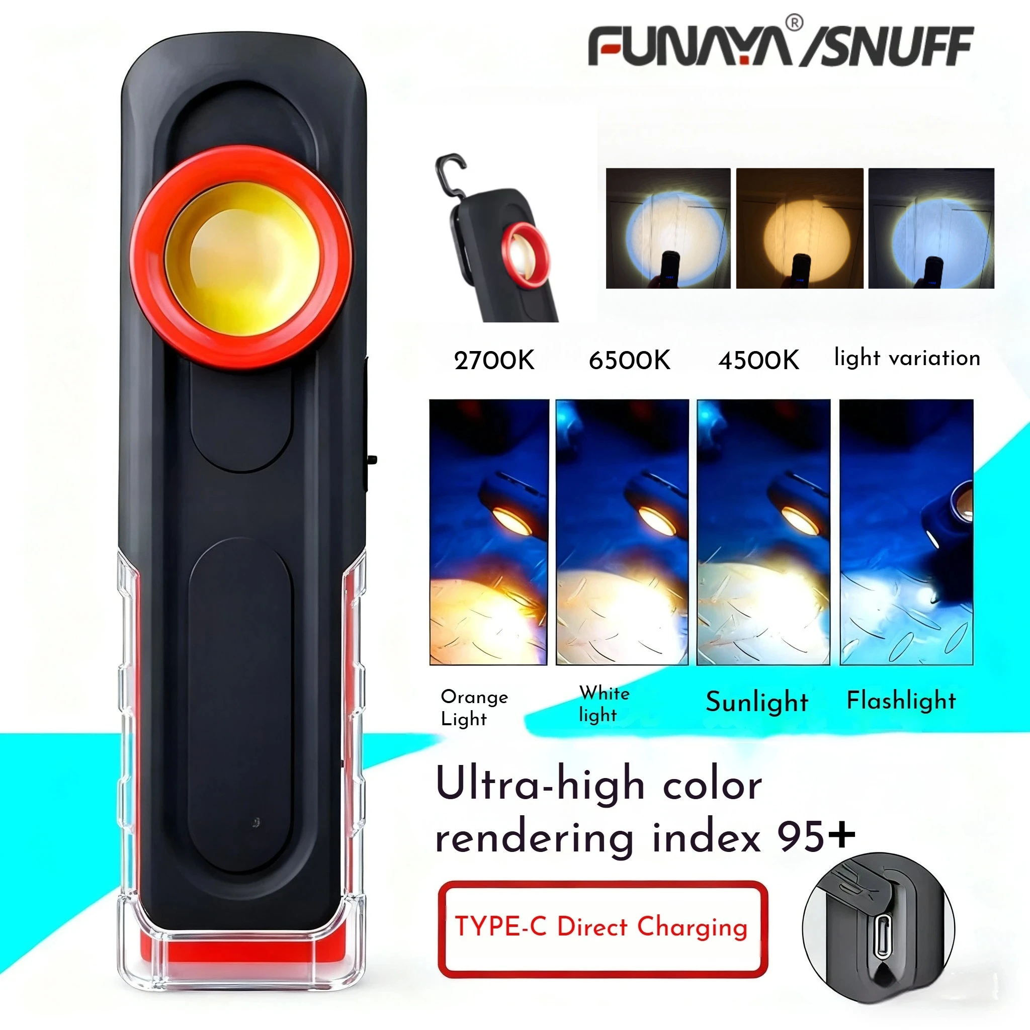 Tools Workshops - FUNAYA Portable Flashlight Car Detailing Tools