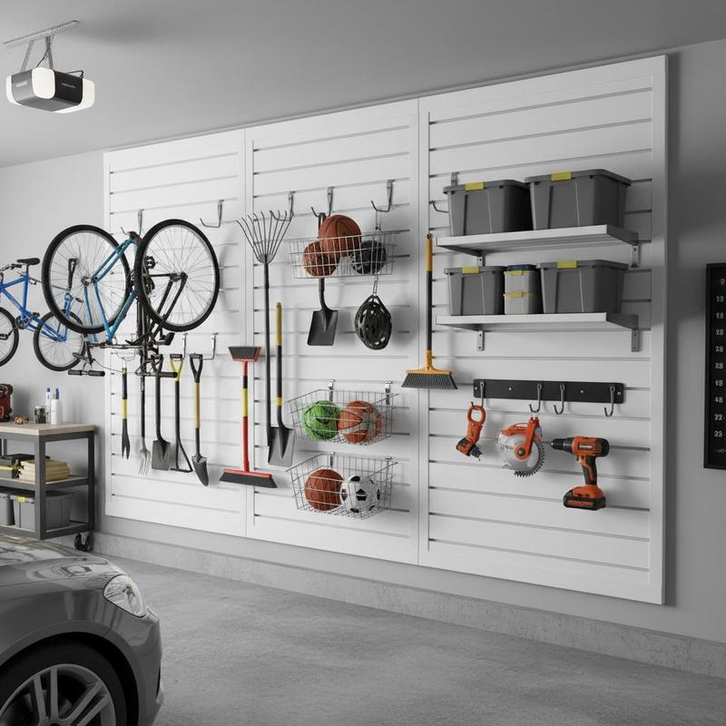 Workshop Tools Management System - PVC Wall Board 2 x 4