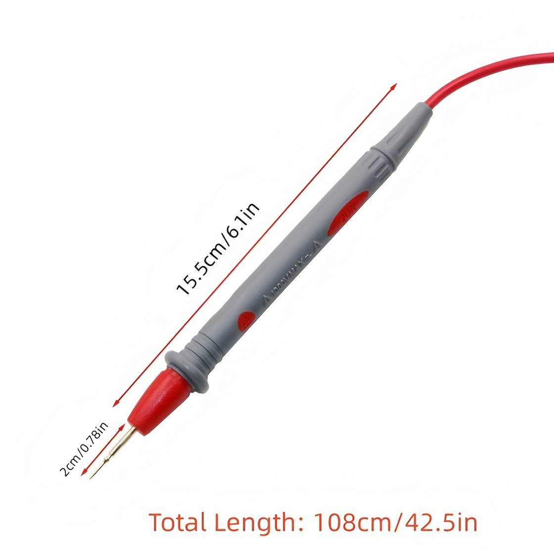 1 Pair Multimeter Test Leads D - Tools For Electronic Workshop 리뷰 및 가격