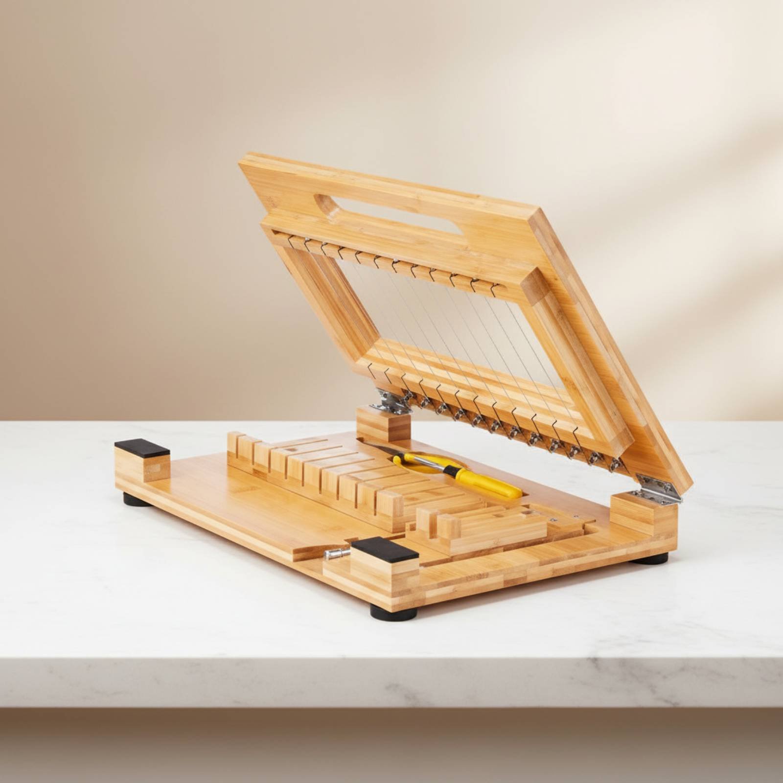 Bamboo Soap Cutter 2-in-1 Desi - Tools Workshops 리뷰 및 가격