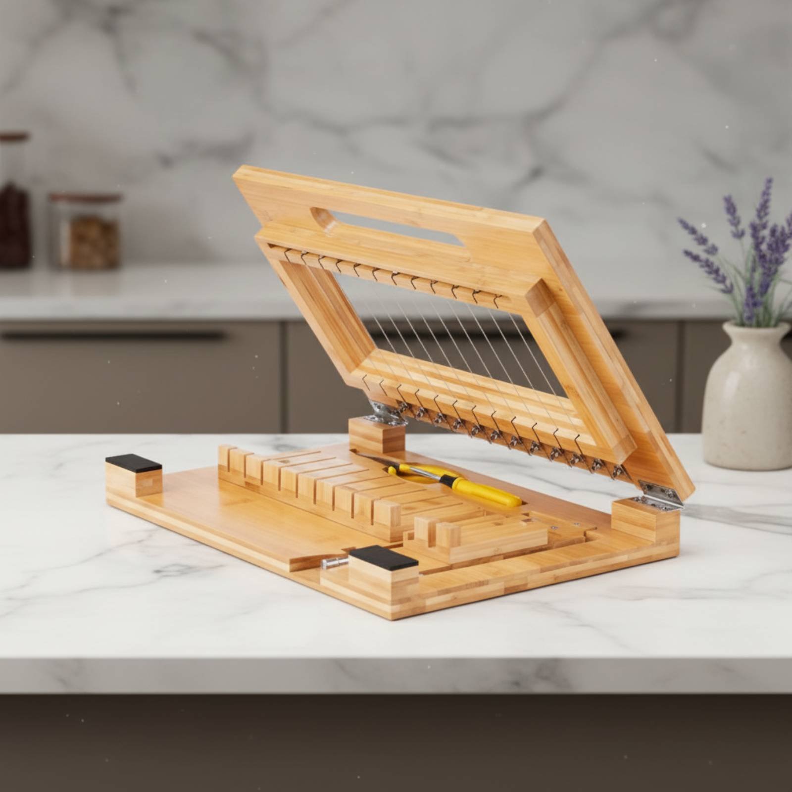 Bamboo Soap Cutter 2-in-1 Desi - Tools Workshops 리뷰 및 가격