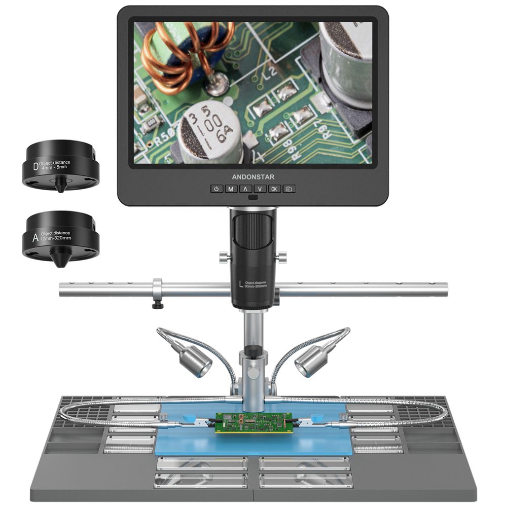 Andonstar Trinocular HDMI USB  - Tools For Electronic Workshop 리뷰 및 가격
