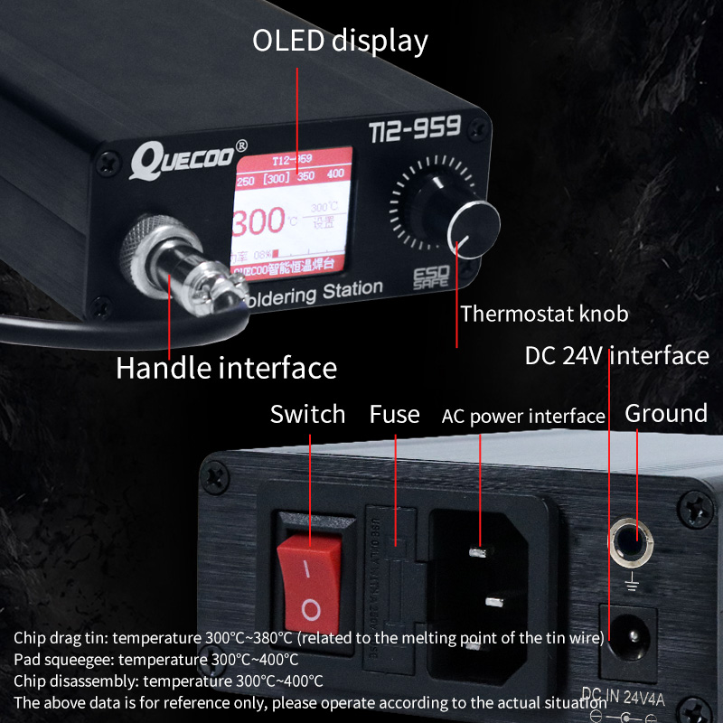 T12-959 V5.1 Soldering Station - Tools For Electronic Workshop 리뷰 및 가격