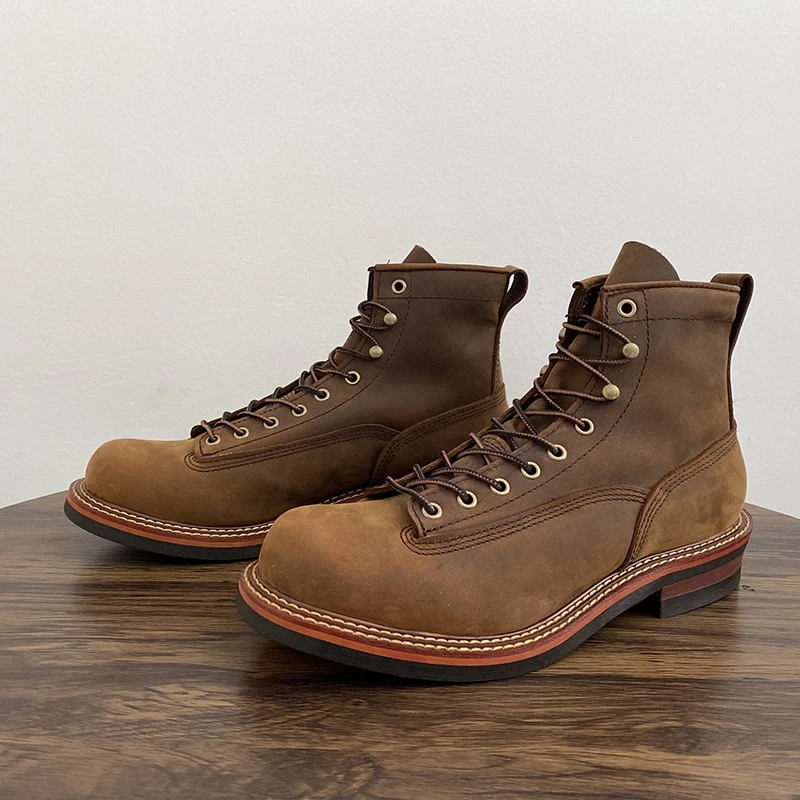 Vintage British Men Ankle Boot - Tools Workshops 리뷰 및 가격