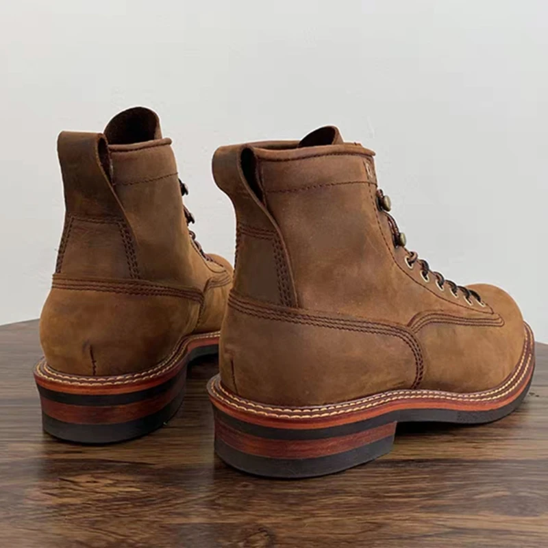 Vintage British Men Ankle Boot - Tools Workshops 리뷰 및 가격