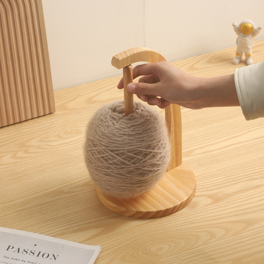 Wooden Yarn Holder Spinning Kn - Mechanical Workshop Tools And Equipment 리뷰 및 가격