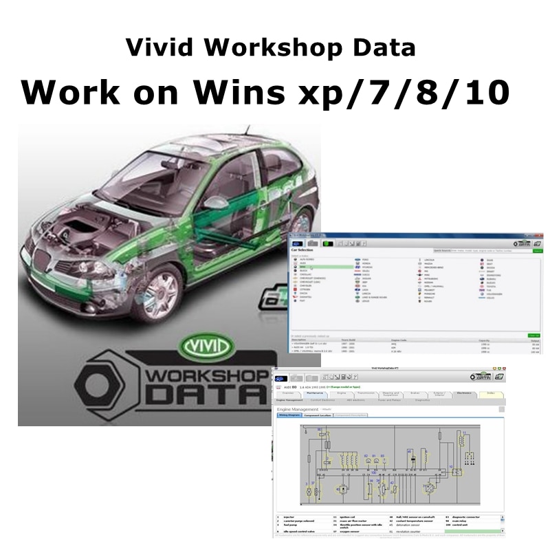 2018 or 2010 Automotive Vivid  - Workshop Tools English 리뷰 및 가격