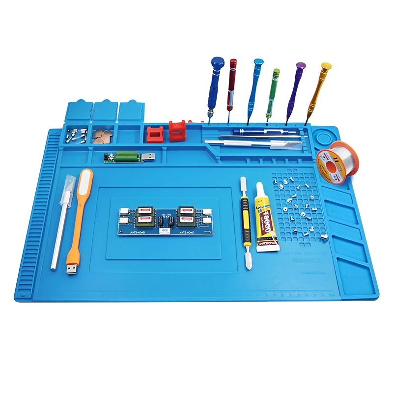 Silicone Soldering Mat ESD Ant - Tools For Electronic Workshop 리뷰 및 가격