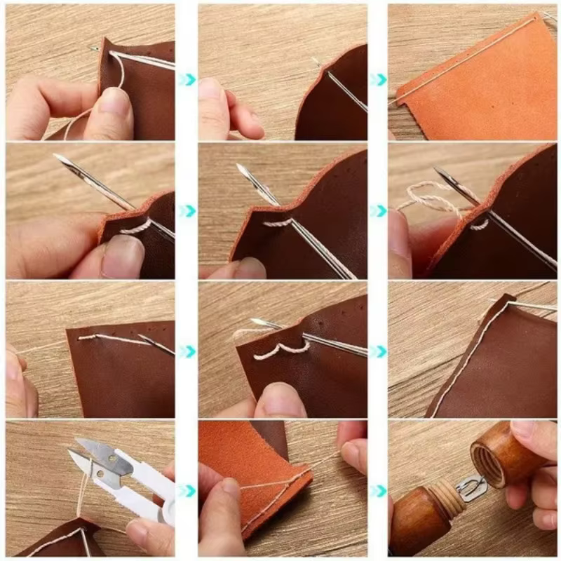 1 Set Leather Sewing Stitching - Mechanical Workshop Tools And Equipment 리뷰 및 가격