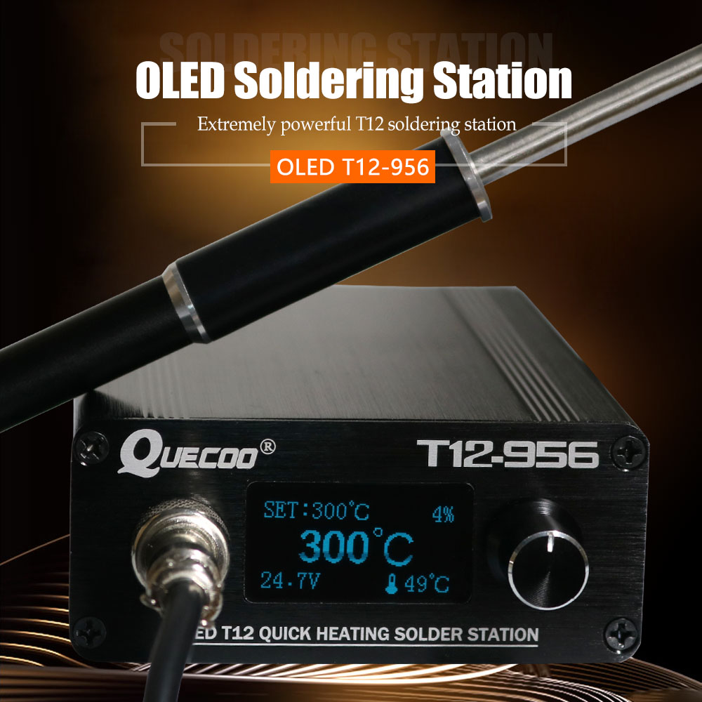 QUECOO T12-956 Soldering Digit - Tools For Electronic Workshop 리뷰 및 가격