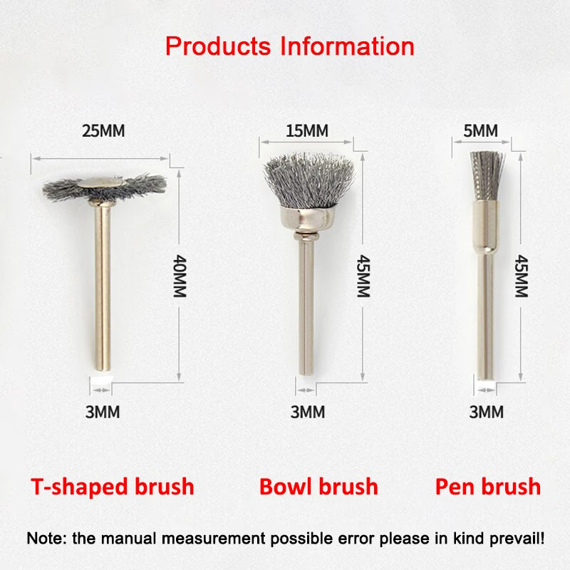 2/5pcs Pen/Bowl/T-shape Steel  - Workshop Cleaning Tools 리뷰 및 가격