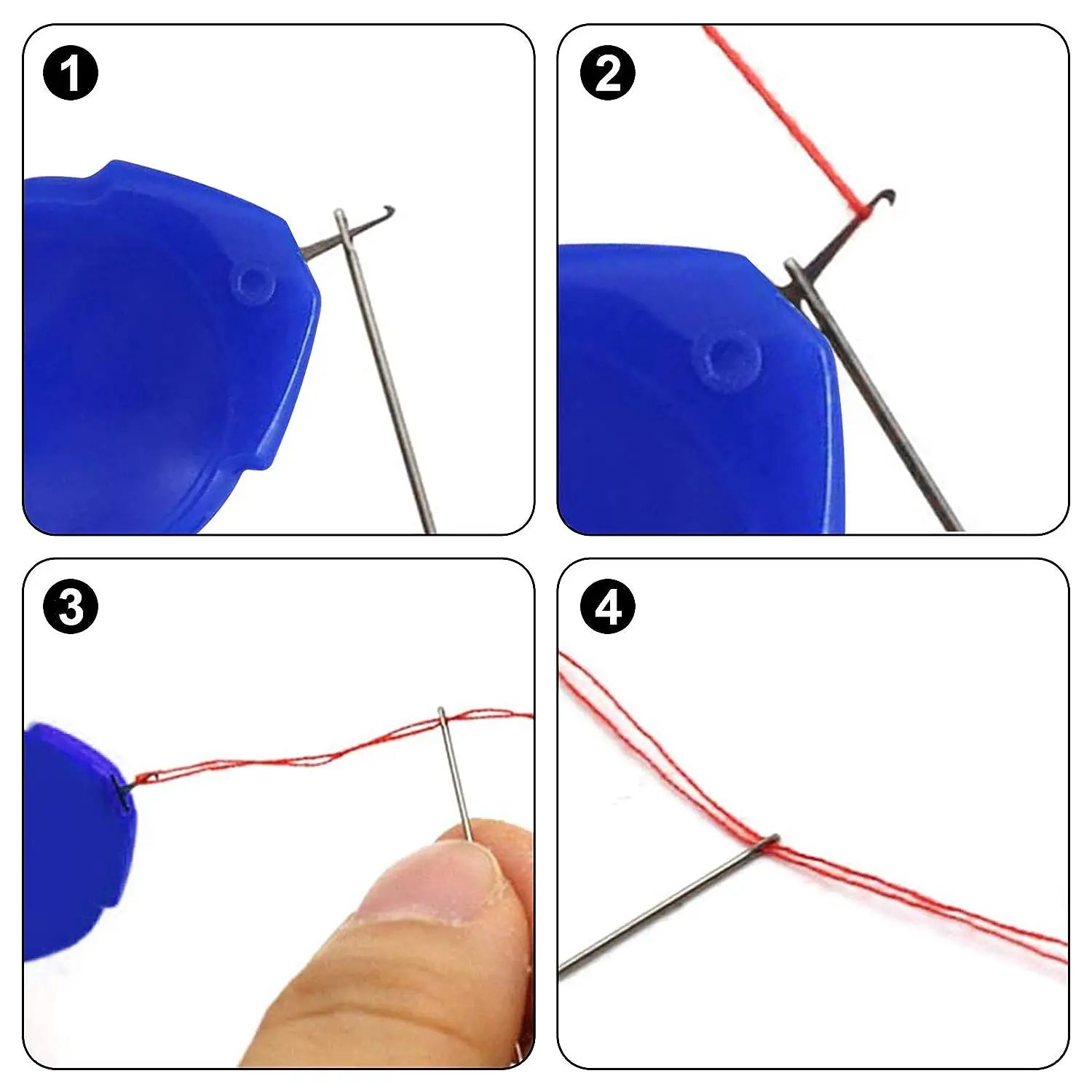 6Pcs Needle Threader Stitch In - Mechanical Workshop Tools And Equipment 리뷰 및 가격